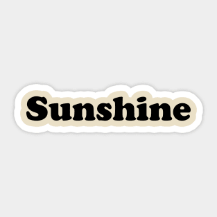 sunshine Sticker